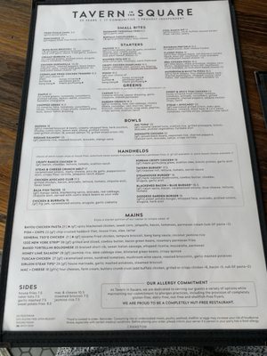 Menu photo 3 Tavern in the Square Cranston, RI