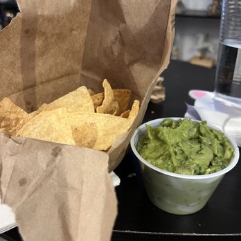 Ohio City Burrito - Chips and Guacamole (guacamole has a strange taste) chips are stale store bought. - Mexican Near Me - Cleveland, Ohio Ohio City Burrito - Chips and Guacamole (guacamole has a strange taste) chips are stale store bought. - Mexican Near Me - Cleveland, Ohio