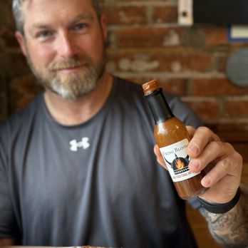 Monte's Just A Bite Cafe - Viking blood hot sauce and the cutest date around. - Breakfast & Brunch Near Me - Blaine, Washington