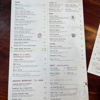 Industry - Food menu - New American Near Me - Austin, Texas Industry - Food menu - New American Near Me - Austin, Texas
