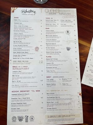 Menu photo 2 Industry Austin, TX Menu photo 2 Industry Austin, TX