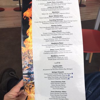 Embers - A Fire & Ice Lounge - Menu page 1 - Airport Lounges Near Me - Detroit, Michigan Embers - A Fire & Ice Lounge - Menu page 1 - Airport Lounges Near Me - Detroit, Michigan