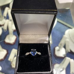 Antonelli Jewelry - A beautiful London Blue Topaz ring, made by Antonelli Jewelry!