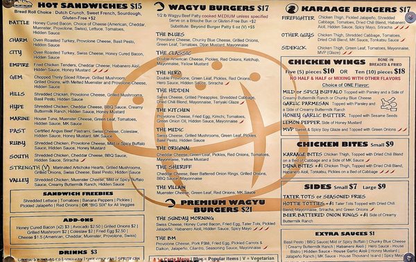 Menu photo 4 Hidden Spot EXL San Francisco, CA Menu photo 4 Hidden Spot EXL San Francisco, CA
