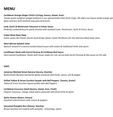 Menu photo 1 Sun Burger Vegan Cuisine Charlotte, NC Menu photo 1 Sun Burger Vegan Cuisine Charlotte, NC