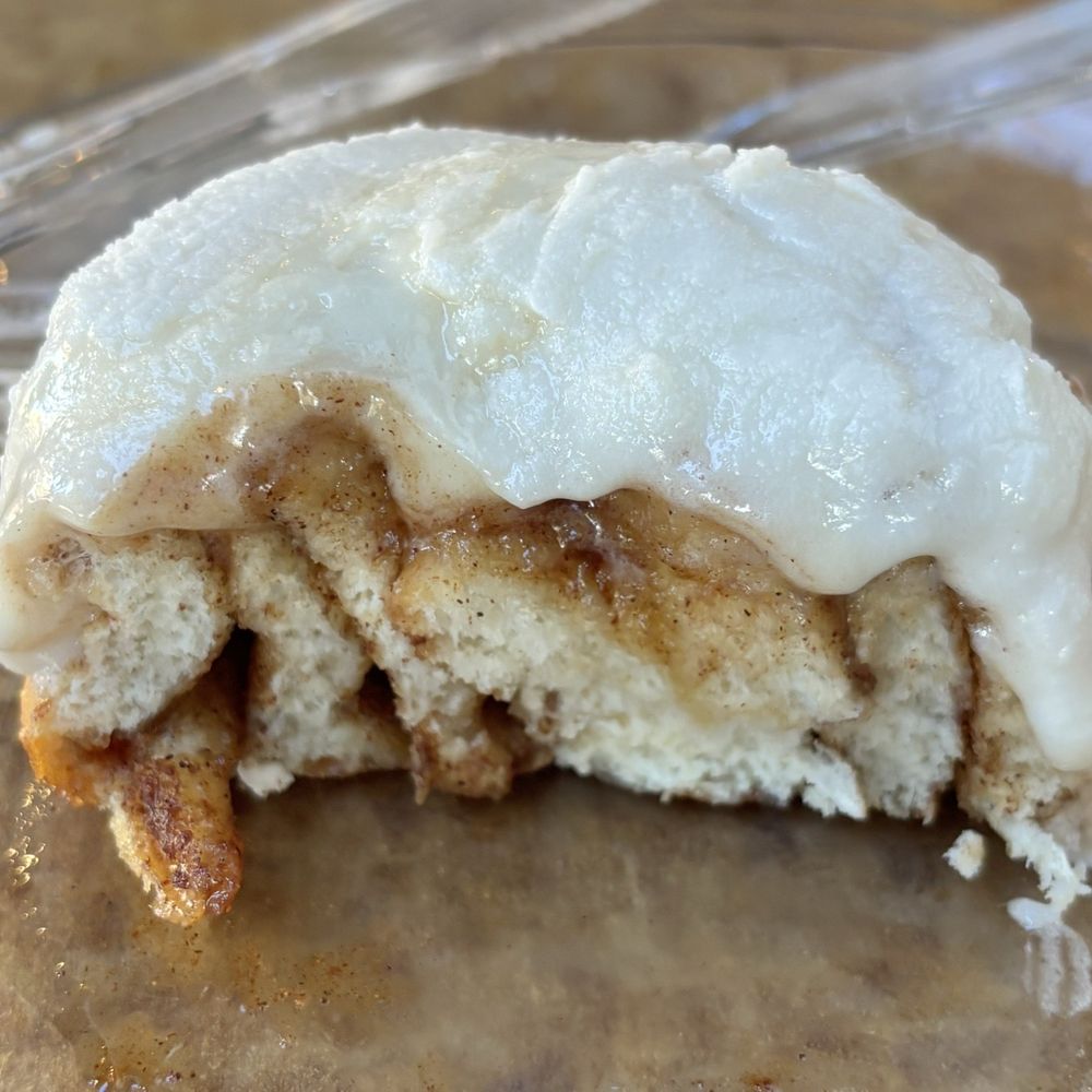 More Than Coffee - ABSOLUTELY delicious cinnamon roll with a generous amount of icing, which I loved. - Coffee & Tea Near Me - Knoxville, Tennessee