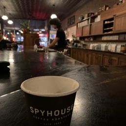 Chai latte with soy milk