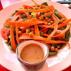 The Hawk's Nest Lodge - Spring pea salad