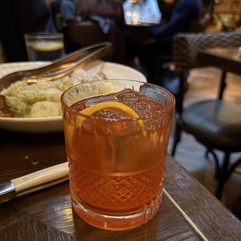 The Corner Store - coconut negroni - Seafood Near Me - New York, New York