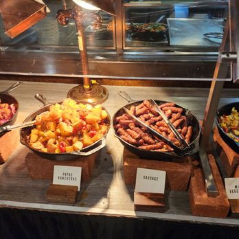 El Torito Grill - Sausage, menudo con pata, pozole, eggs with beef machaca, tacos with flour handmade tortilla, churros, and ice cream. Thank you. - Mexican Near Me - Brea, California