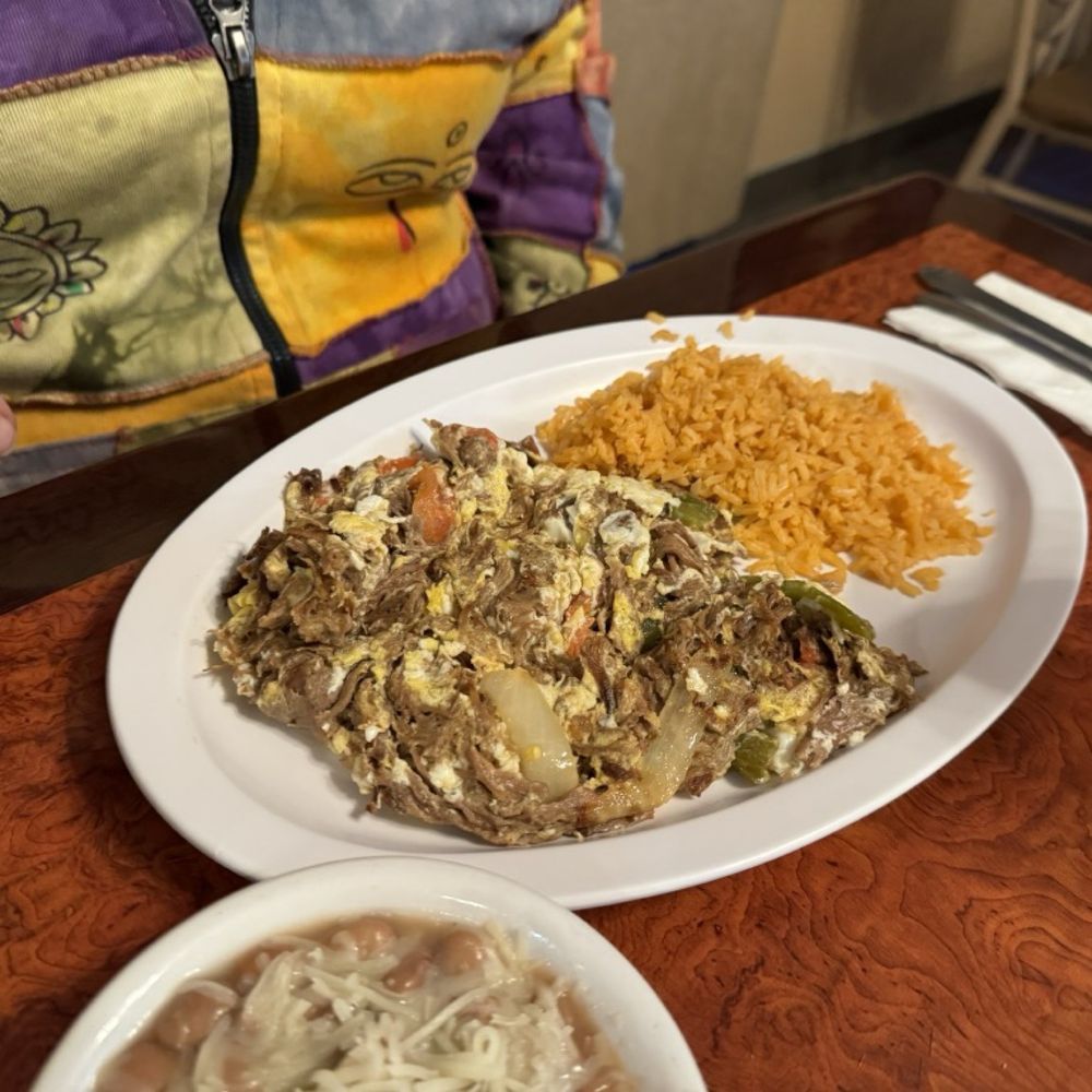 Sobe's - Machaca con huevos, frijoles - Mexican Near Me - El Centro, California Sobe's - Machaca con huevos, frijoles - Mexican Near Me - El Centro, California