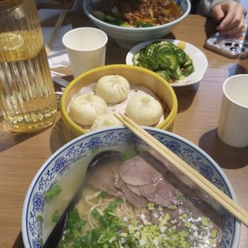 Ox9 Lanzhou Handpulled Noodles - Dumplings, Landzhou, Cucumber and Braised beef - Noodles Near Me - Berkeley, California