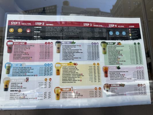 Menu photo 2 Kung Fu Tea New York, NY Menu photo 2 Kung Fu Tea New York, NY