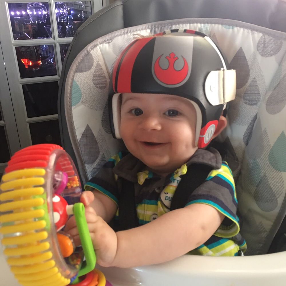 Poe Dameron X-Wing Star Wars helmet wrap!
