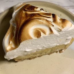 special dessert for the night... banana cream pie was not too sweet special dessert for the night... banana cream pie was not too sweet