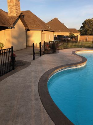 Decorative Pool Deck, Patios & Driveways - Decorative Concrete Finishes is a leading concrete flooring company that specializes in diamond polished concrete, stained concrete floors, epoxy coatings for garages and commercial floors, pool decks, and other decorative applications. We’re a highly experienced contractor located in Arkansas. With a legacy tracing back to 1996, we have consistently demonstrated a commitment to excellence in every project.
We take pride in our work and are ready to make your home or business look amazing from start to finish. Decorative Pool Deck, Patios & Driveways - Decorative Concrete Finishes is a leading concrete flooring company that specializes in diamond polished concrete, stained concrete floors, epoxy coatings for garages and commercial floors, pool decks, and other decorative applications. We’re a highly experienced contractor located in Arkansas. With a legacy tracing back to 1996, we have consistently demonstrated a commitment to excellence in every project.
We take pride in our work and are ready to make your home or business look amazing from start to finish.