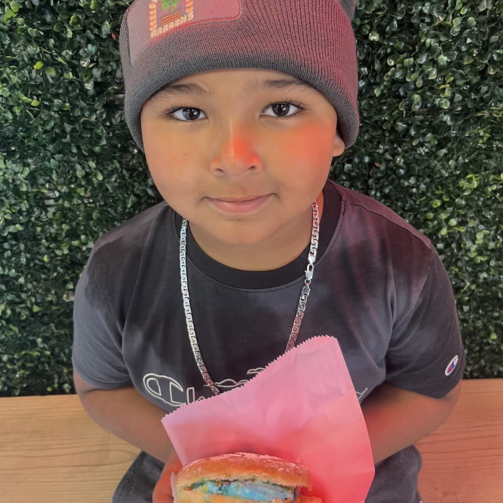 G's Creamery - My lil man super happy!!! - Desserts Near Me - Fresno, California