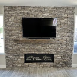 Fully re-modeled wall with Callaway 50 installed