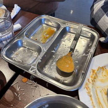 Naan & Brew - Empty plate 3. - Indian Near Me - Bellingham, Washington