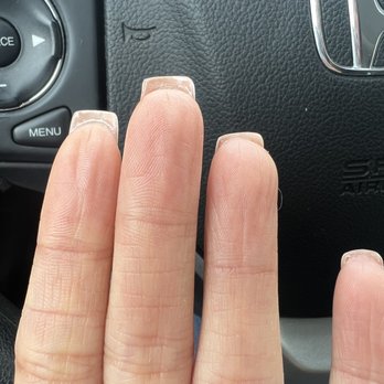 Luxe Nails - Crooked nails--had to file them myself when I got home - Nail Salons Near Me - Newbury Park, California Luxe Nails - Crooked nails--had to file them myself when I got home - Nail Salons Near Me - Newbury Park, California