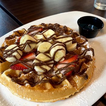 Toasted - Nutella Belgian Waffle - Breakfast & Brunch Near Me - Bakersfield, California Toasted - Nutella Belgian Waffle - Breakfast & Brunch Near Me - Bakersfield, California