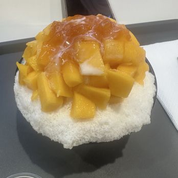 Snow By HuRook - Mango Bingsoo Single - Shaved Ice Near Me - Orange, California Snow By HuRook - Mango Bingsoo Single - Shaved Ice Near Me - Orange, California