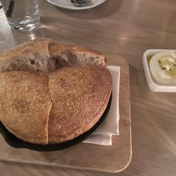 American Brass - Sourdough Focaccia with Whipped Ricotta - Seafood Near Me - Long Island City, New York American Brass - Sourdough Focaccia with Whipped Ricotta - Seafood Near Me - Long Island City, New York