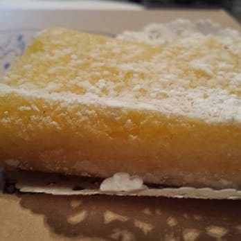Pushkin's Bakery - Lemon bar: lemony, rich, with a tender, flaky crust. Heaven. - Bakeries Near Me - Sacramento, California Pushkin's Bakery - Lemon bar: lemony, rich, with a tender, flaky crust. Heaven. - Bakeries Near Me - Sacramento, California