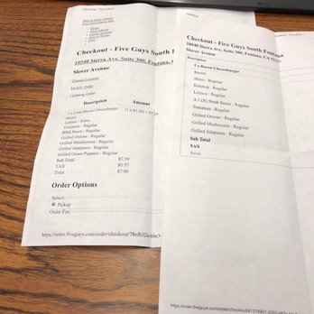 Five Guys - Burgers Near Me - Fontana, California