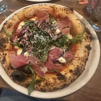 Deserto Palo Verde - Prosciutto Argula Pizza so darn good! - Pizza Near Me - El Paso, Texas