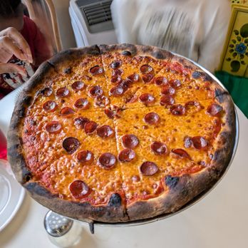Doppio Pasticceria Sicilian Bakery - Pepperoni Pizza Pie - Bakeries Near Me - Baltimore, Maryland