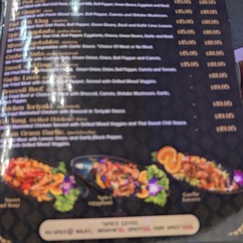 Chalawan Thai Cuisiine - P4 menu - Thai Near Me - New Braunfels, Texas