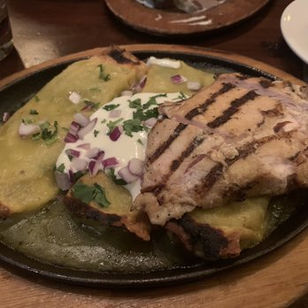 Fork - Vegetarian enchiladas addd chicken- seer potatoes, black beans, green chili onion, feta with salsa verde - New American Near Me - Boise, Idaho Fork - Vegetarian enchiladas addd chicken- seer potatoes, black beans, green chili onion, feta with salsa verde - New American Near Me - Boise, Idaho