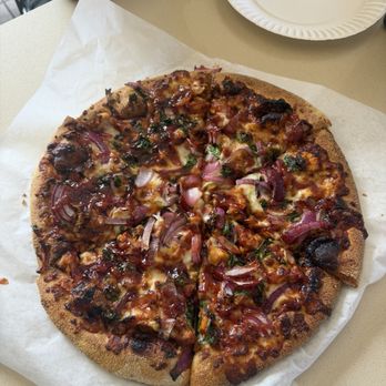 Skewers Halal - BBQ Chicken Pizza - Halal Near Me - Chatsworth, California Skewers Halal - BBQ Chicken Pizza - Halal Near Me - Chatsworth, California