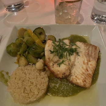 Sazon - Halibut with green mole - Mexican Near Me - Santa Fe, New Mexico