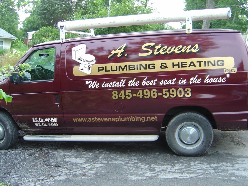 Slide of A. Stevens Plumbing & Heating