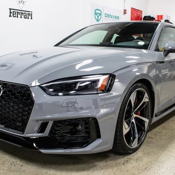 Denver Auto Shield - Audi RS5 Driver's Package in XPEL Clear Bra and Level 2 GYEON quartz Ceramic Coating Package - Auto Customization Near Me - Englewood, Colorado Denver Auto Shield - Audi RS5 Driver's Package in XPEL Clear Bra and Level 2 GYEON quartz Ceramic Coating Package - Auto Customization Near Me - Englewood, Colorado