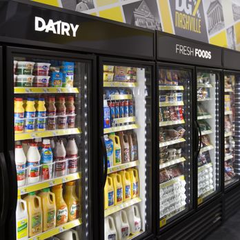 DGX - dairy refrigerators in a grocery store - Discount Store Near Me - Omaha, Nebraska