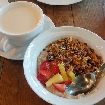 Blacksmith - Large Steel Cut Oats and a Chai Tea Latte. Both were delicious!!! - Coffee & Tea Near Me - Houston, Texas Blacksmith - Large Steel Cut Oats and a Chai Tea Latte. Both were delicious!!! - Coffee & Tea Near Me - Houston, Texas