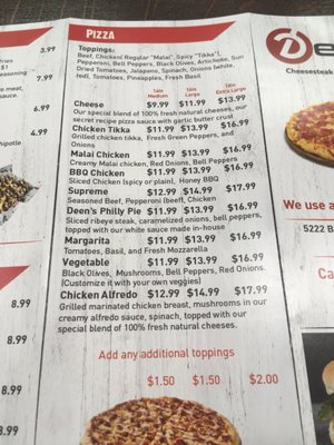 Menu photo 6 Deen's Cheesesteak & Pizza Katy, TX Menu photo 6 Deen's Cheesesteak & Pizza Katy, TX