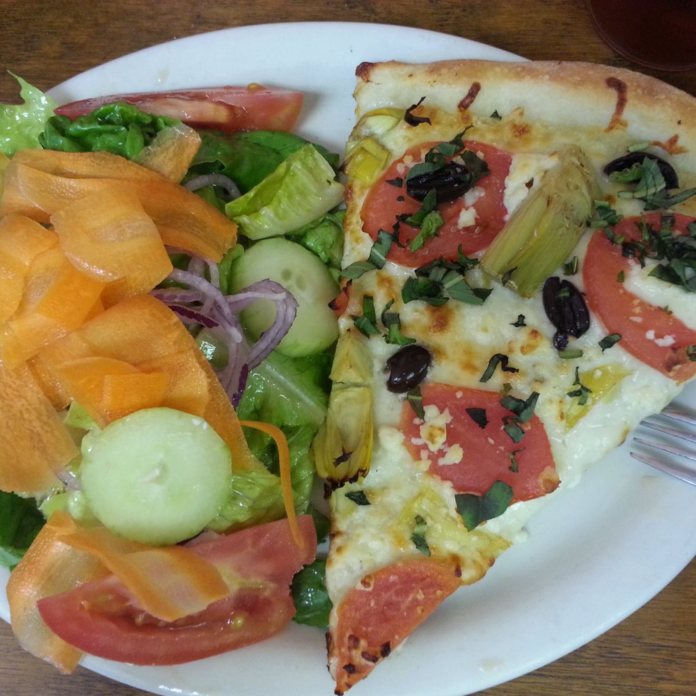 Pizza Bella - The greek pizza combo. mehh - Pizza Near Me - Katy, Texas