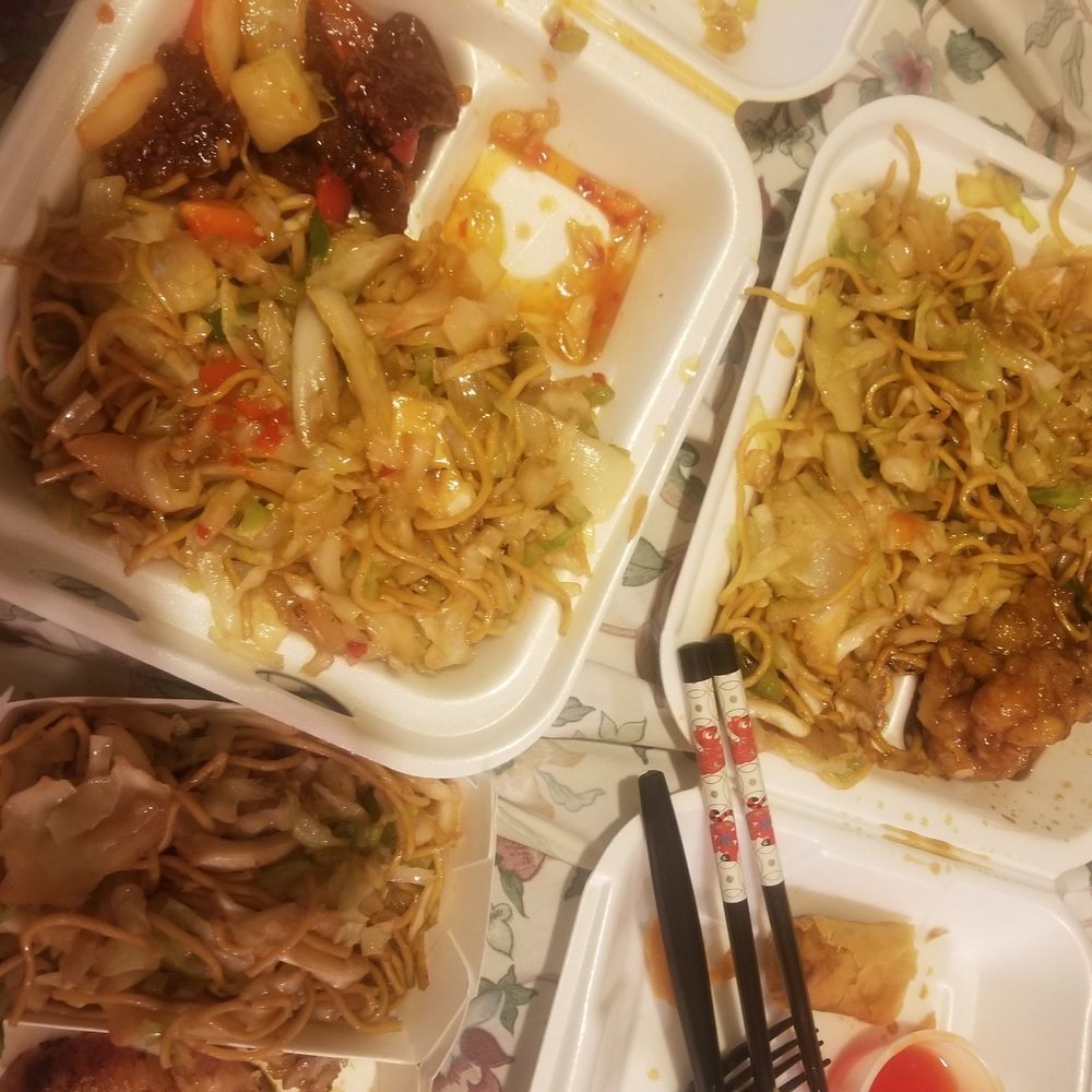 Panda Express - Onions with a hint of noodles - Chinese Near Me - Pflugerville, Texas