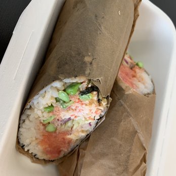 AA Poke - Spicy tuna sushi burrito - Japanese Near Me - Fort Wayne, Indiana