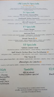 Menu photo 8 Cafe Olé Tulsa, OK Menu photo 8 Cafe Olé Tulsa, OK
