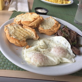 Piu Bello Gelato - Eggs over easy and skirt steak with unwanted bread. - Ice Cream & Frozen Yogurt Near Me - Carolina, Puerto Rico Piu Bello Gelato - Eggs over easy and skirt steak with unwanted bread. - Ice Cream & Frozen Yogurt Near Me - Carolina, Puerto Rico