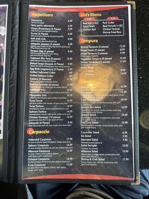 Menu photo 5 Sakura Sushi Temecula, CA Menu photo 5 Sakura Sushi Temecula, CA