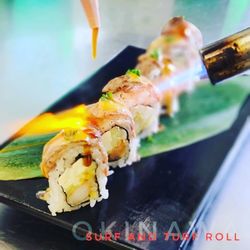 Okinawa Hibachi Sushi - Surf and turf roll