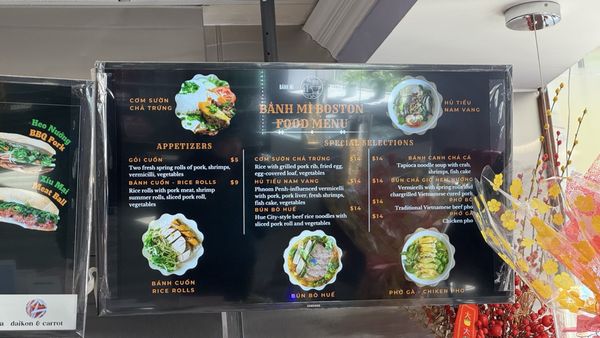 Menu photo 1 Banh Mi Boston Quincy, MA Menu photo 1 Banh Mi Boston Quincy, MA