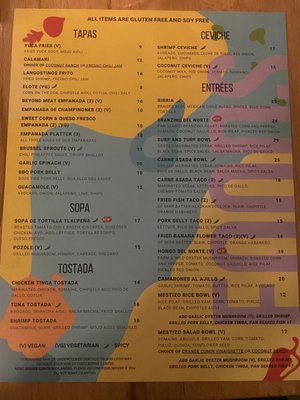 Menu photo 2 Mestizo Portland, OR Menu photo 2 Mestizo Portland, OR