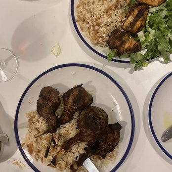 Mandolin Aegean Bistro - Lamb Chops x Chicken Kebab - Mediterranean Near Me - Miami, Florida
